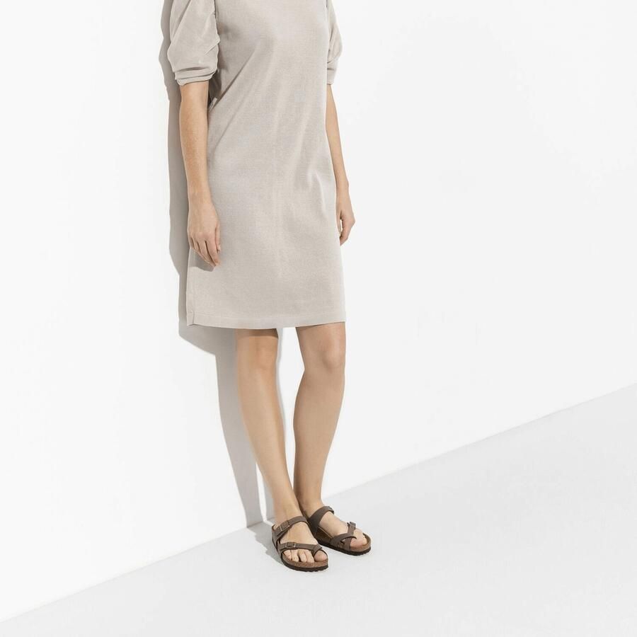 Birkenstock Mayari Slippers Mocha Regular fit | Bruin | Imitatieleer - Foto 4