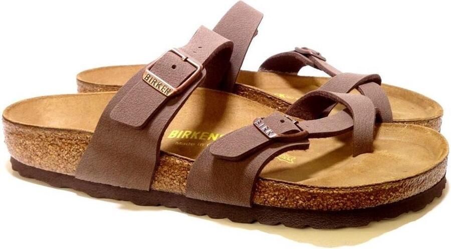 Birkenstock Mayari Slippers Mocha Regular fit | Bruin | Imitatieleer - Foto 12