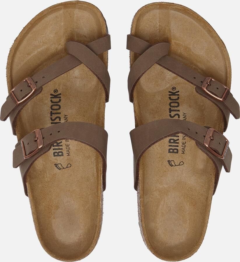 Birkenstock Mayari Slippers Mocha Regular fit | Bruin | Imitatieleer - Foto 8
