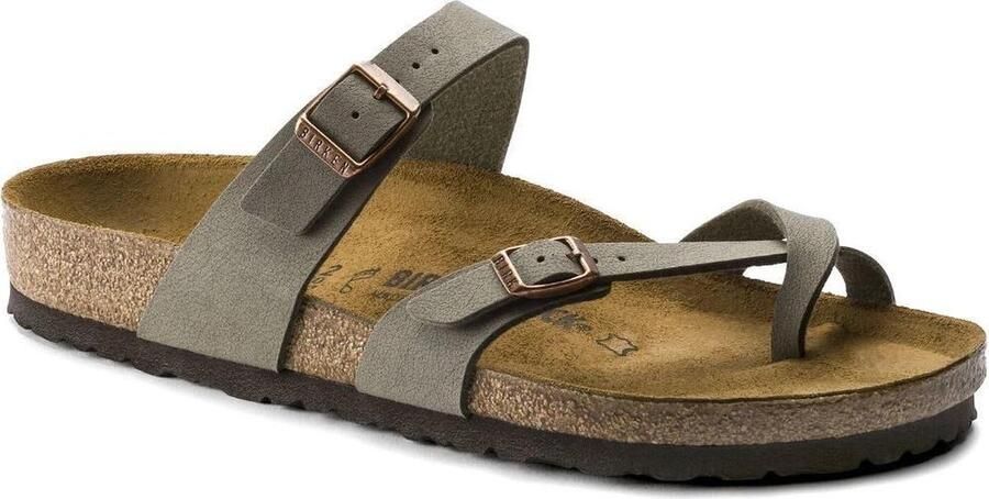 Birkenstock Groene zomersliders Stijlvol en comfortabel Green Dames - Foto 14