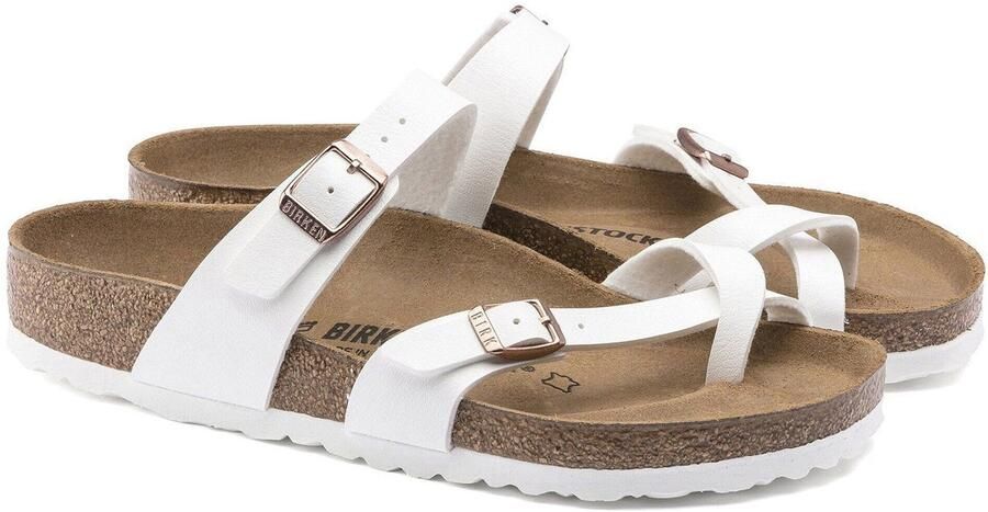 Birkenstock Sandalen Mayari Birko-Flor Regular White