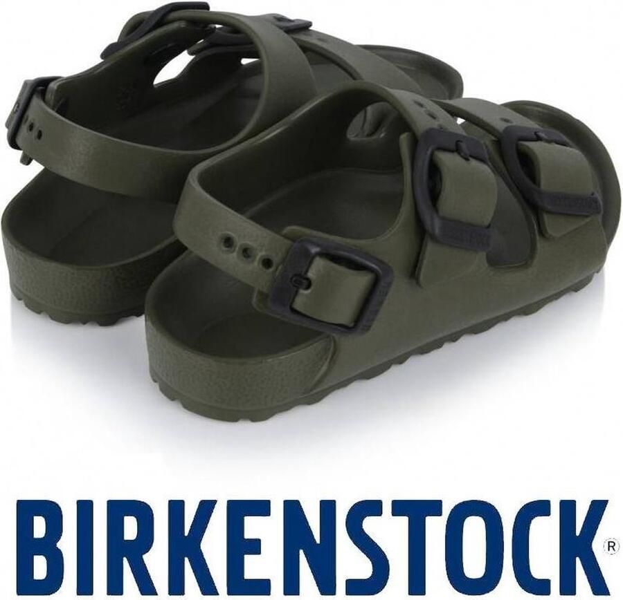 Birkenstock Slippers Kinderen Milano EVA 1009354 Khaki - Foto 4