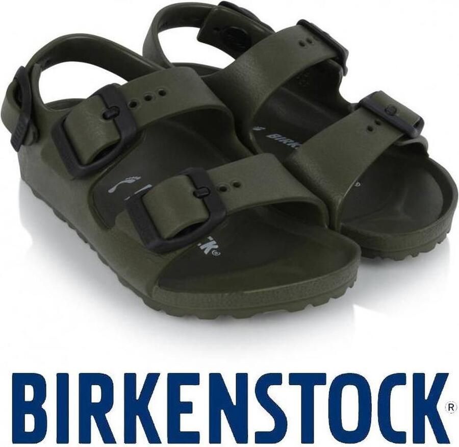 Birkenstock Slippers Kinderen Milano EVA 1009354 Khaki - Foto 2