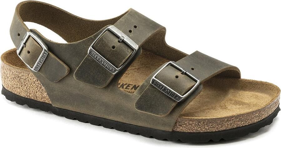Birkenstock Teenslippers & Sliders Groen Heren - Foto 2