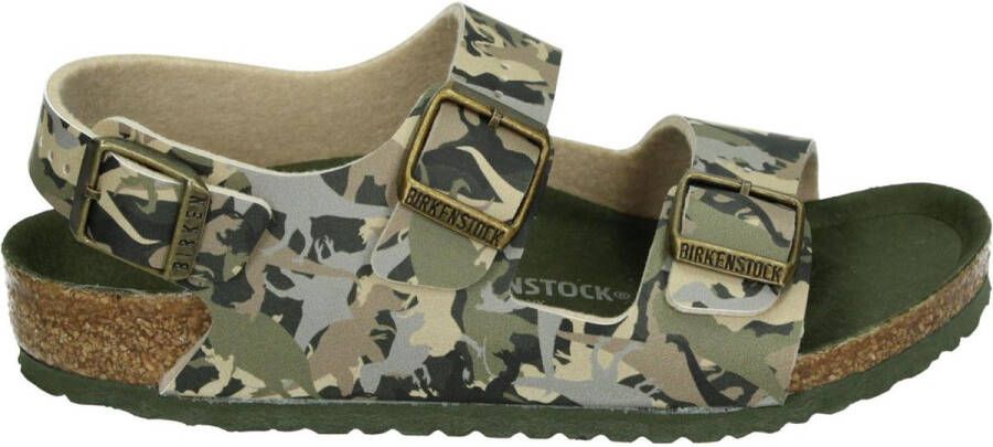 Birkenstock Milano Kinderslippers Small fit Khaki - Foto 10