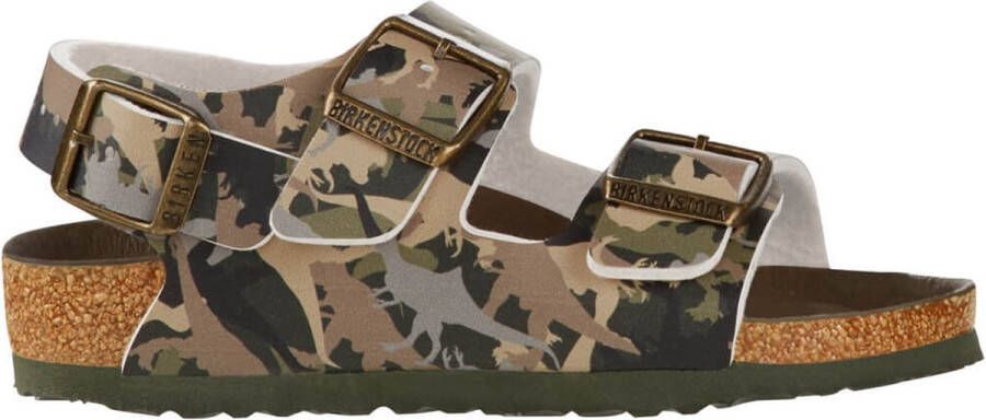 Birkenstock Milano Kinderslippers Small fit Khaki - Foto 11