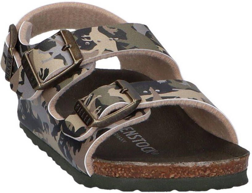 Birkenstock Milano Kinderslippers Small fit Khaki - Foto 5
