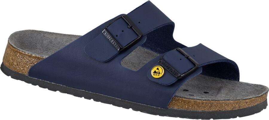 Birkenstock Arizona Esd Birko Flor Sandals Blauw Dames