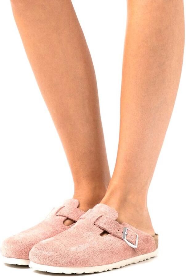 Birkenstock Boston Sfb Leve Pink Clay Pink Clay Slides 1023263 - Foto 2