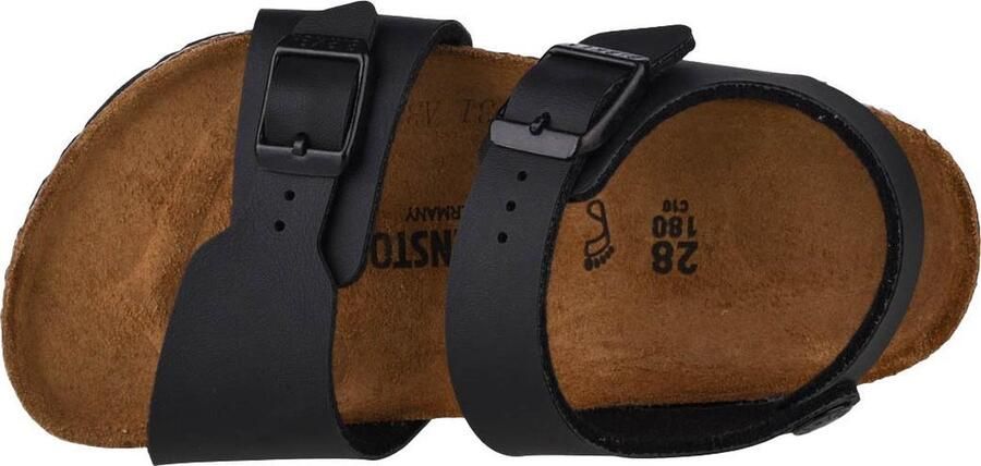 Birkenstock New York BF Kids 1005885 Kinderen Zwart sportsandalen - Foto 4