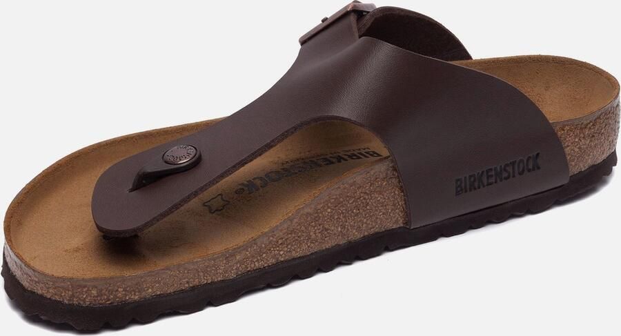 Birkenstock Ramses Habana regular Birko-Flor Nubuck Heren Teenslipper Nubuck Brown - Foto 7