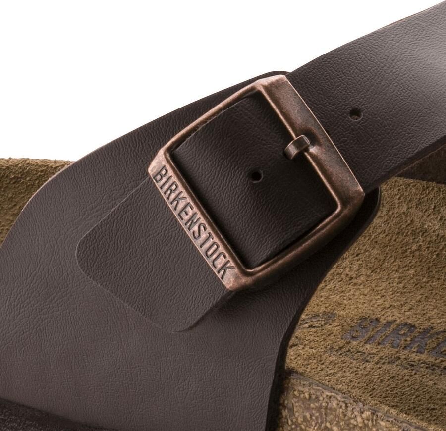 Birkenstock Ramses Habana regular Birko-Flor Nubuck Heren Teenslipper Nubuck Brown - Foto 3