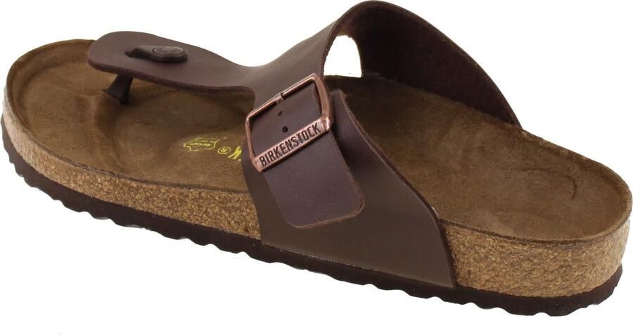 Birkenstock Ramses Habana regular Birko-Flor Nubuck Heren Teenslipper Nubuck Brown - Foto 8