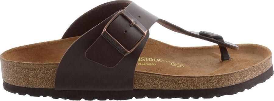 Birkenstock Ramses Habana regular Birko-Flor Nubuck Heren Teenslipper Nubuck Brown - Foto 16