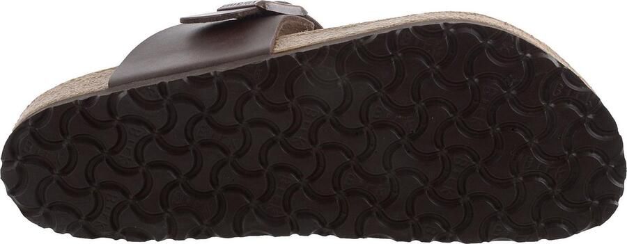 Birkenstock Ramses Habana regular Birko-Flor Nubuck Heren Teenslipper Nubuck Brown - Foto 14