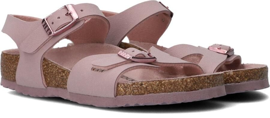 Birkenstock Rio Kids Sandalen Lavender Blush Narrow fit | Roze | Imitatieleer - Foto 13