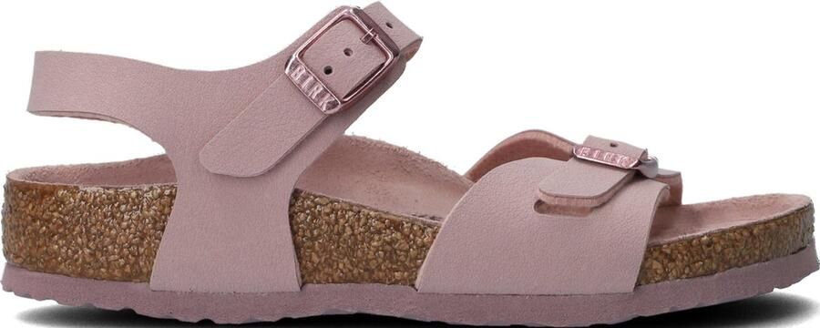 Birkenstock Rio Kids Sandalen Lavender Blush Narrow fit | Roze | Imitatieleer - Foto 18