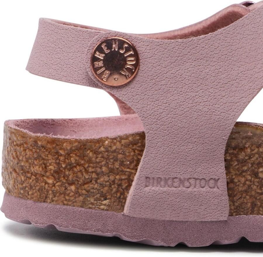 Birkenstock Rio Kids Sandalen Lavender Blush Narrow fit | Roze | Imitatieleer - Foto 2