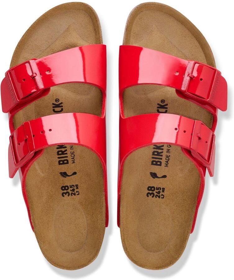 Birkenstock Sandalen Arizona Birko Flor Patent Fashion Wear Volwassen