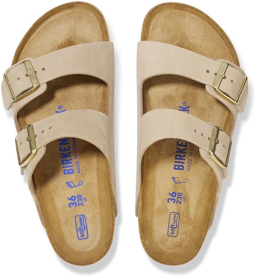 Birkenstock Sandalen Arizona Sfb Nubuck Leer Fashion Wear - Foto 2