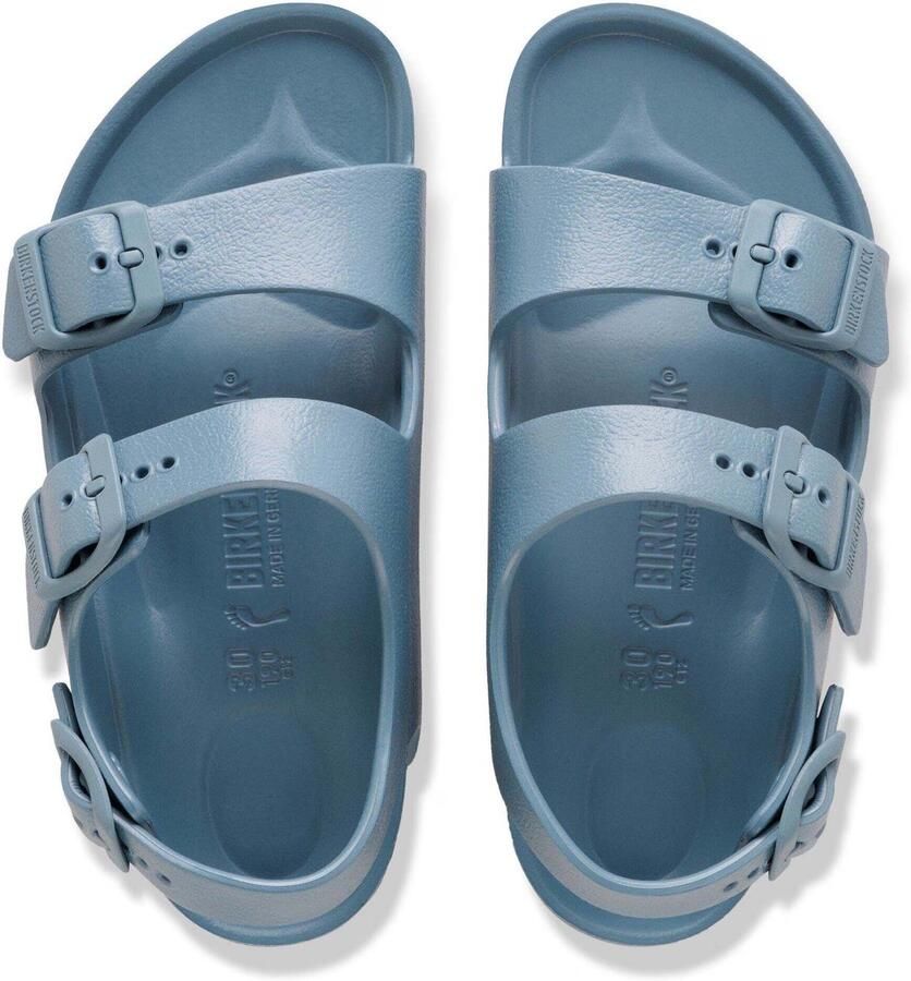 Birkenstock Kid's Milano Eva Sandalen Narrow grijs turkoois