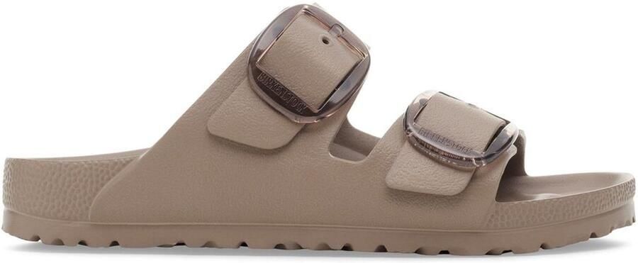 BIRKENSTOCK Badslippers Dames Arizona Big Buckle Eva Rubber Beige