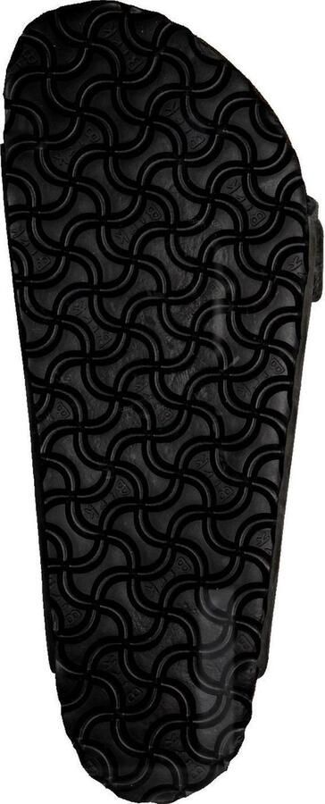 Birkenstock Leren Grijze Sliders Arizona Sfb Leoi Sandalen Grijs Unisex - Foto 14