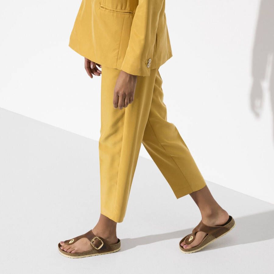 Birkenstock Gizeh Big Buckle Nl Womens Cognac Schoenmaat 35 Slides 1018745 - Foto 2