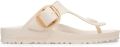 Birkenstock Slipper Gizeh Big Buckle EVA 1031366 Eggshell Normaal - Wit