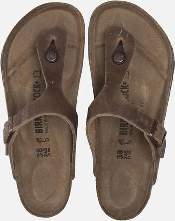 Birkenstock Slippers bruin