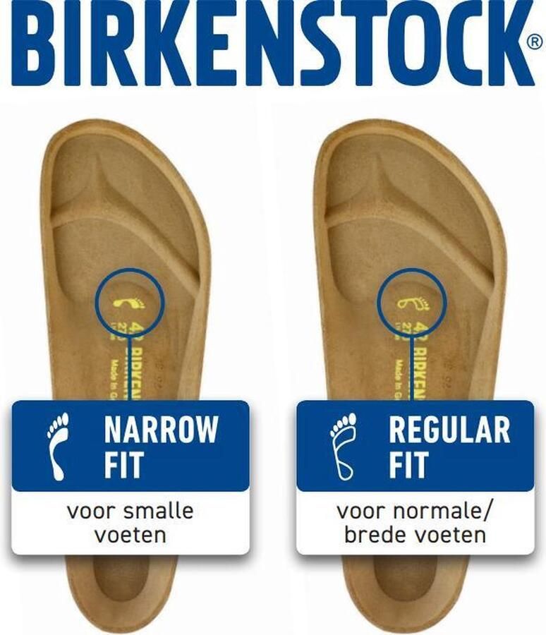 Birkenstock Madrid Graceful Dames Slippers Small fit Bruin - Foto 10