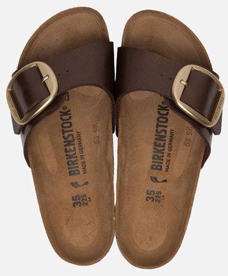 Birkenstock Madrid Graceful Dames Slippers Small fit Bruin - Foto 14