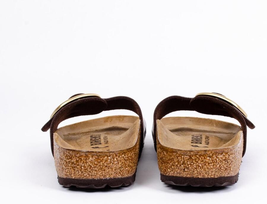 Birkenstock Madrid Graceful Dames Slippers Small fit Bruin - Foto 15