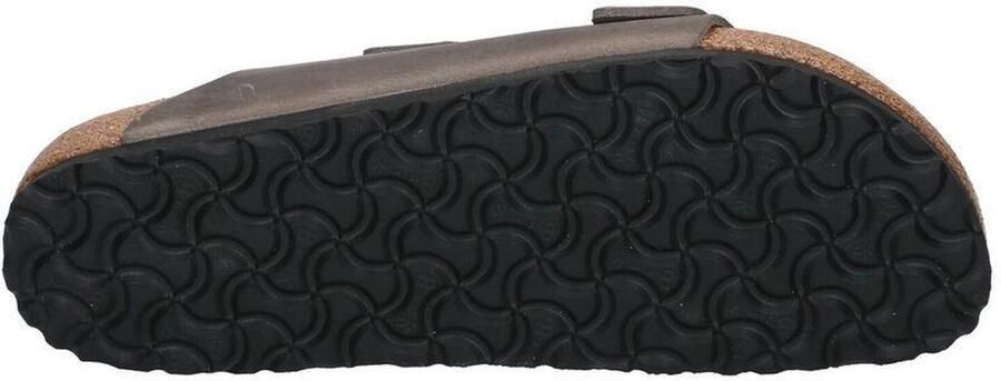 Birkenstock Arizona Slippers Iron Narrow fit | Grijs | Leer - Foto 17