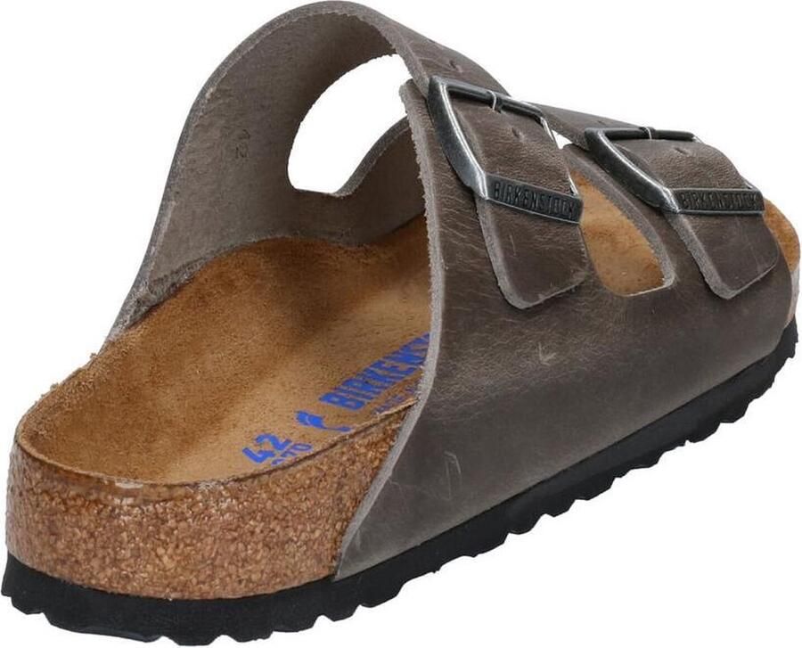 Birkenstock Slippers Unisex donkergrijs - Foto 7