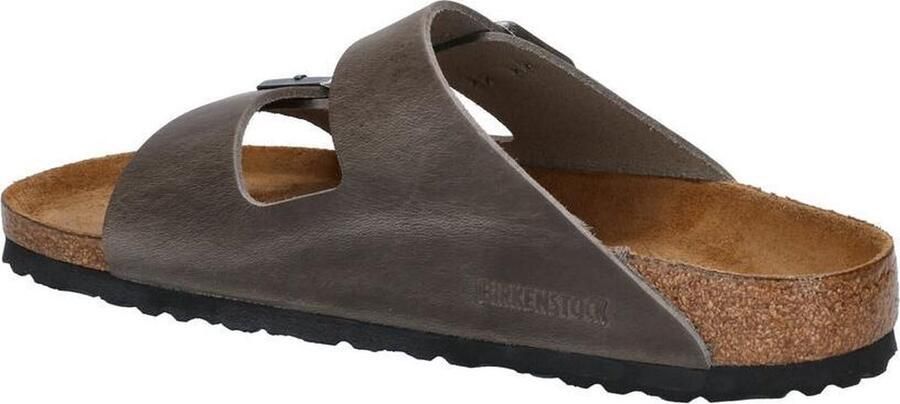 Birkenstock Slippers Unisex donkergrijs - Foto 14