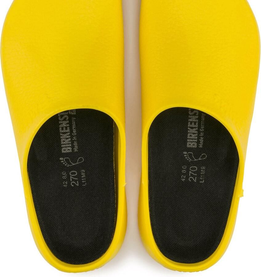 Birkenstock Super Birki Werkklompen Yellow Regular fit | Geel | Polyurethaan(PU ) - Foto 4