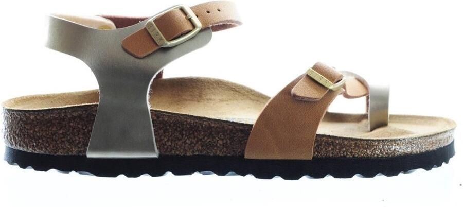 Birkenstock Taormina Kids Soft Metalics Gold Brown