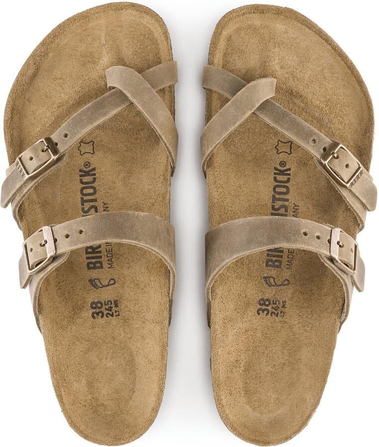 Birkenstock Mayari Dames Slippers Tobacco Brown Regular fit | Bruin | Nubuck - Foto 6