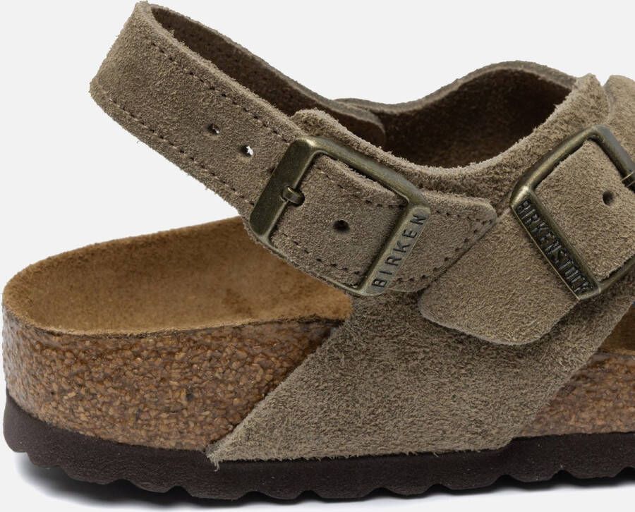 Birkenstock Dames schoenen Tulum SFB VL Taupe 1024110 Narrow Taupe - Foto 8