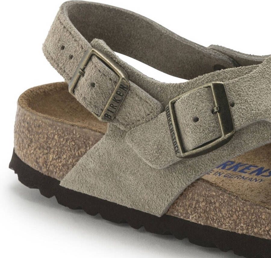 Birkenstock Dames schoenen Tulum SFB VL Taupe 1024110 Narrow Taupe - Foto 4