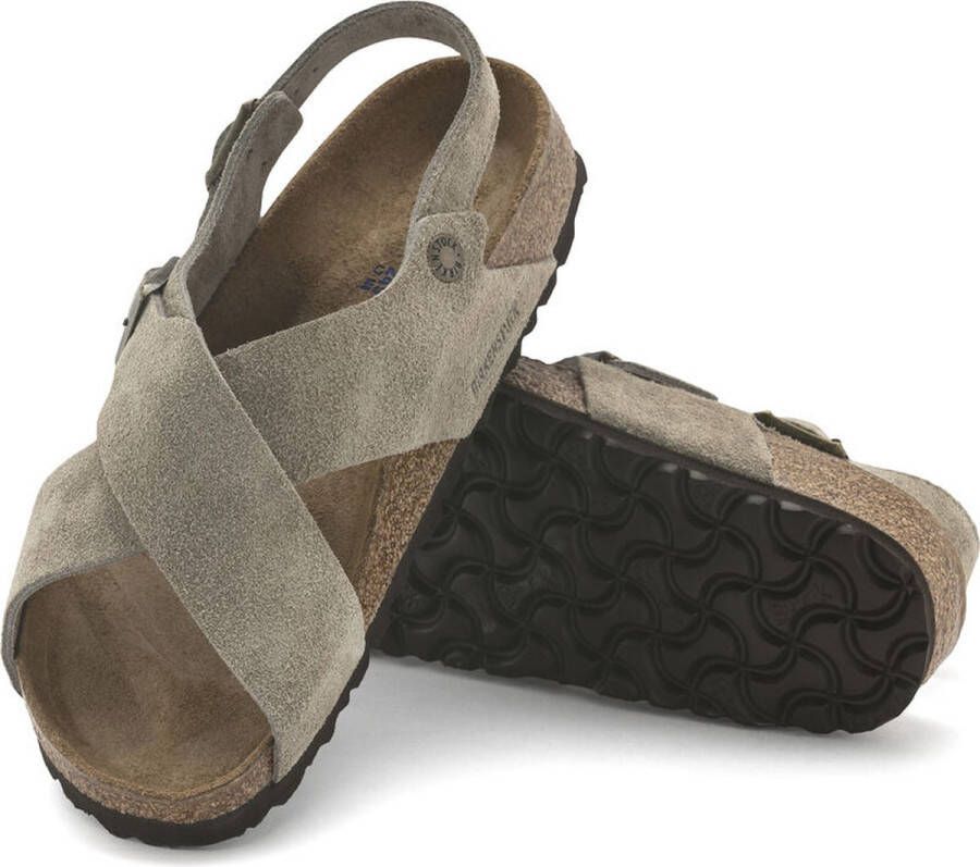 Birkenstock Dames schoenen Tulum SFB VL Taupe 1024110 Narrow Taupe - Foto 5