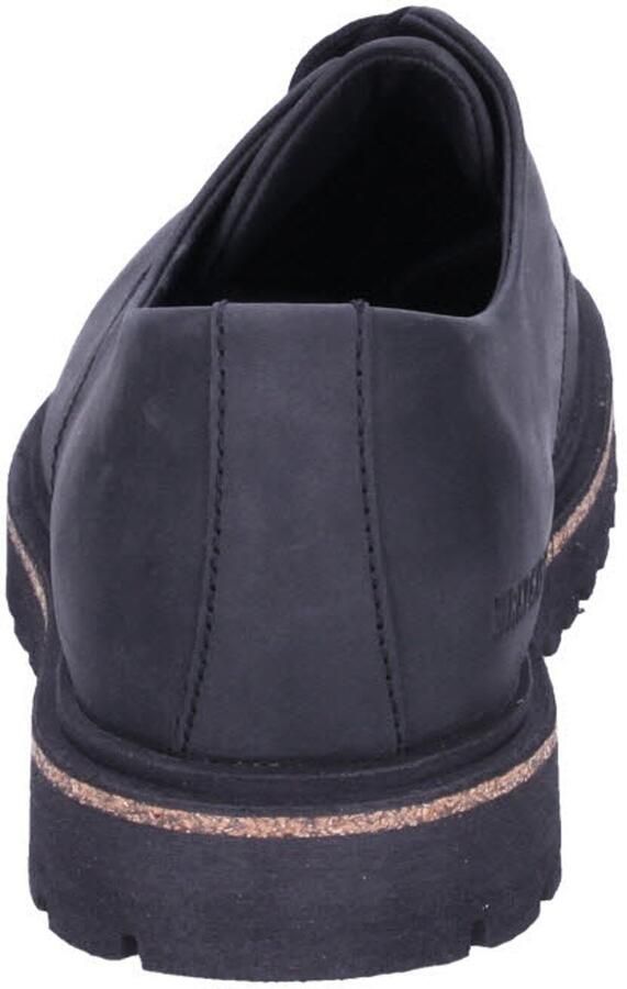 Birkenstock Highwood Low Zwart Geolied Leder Black