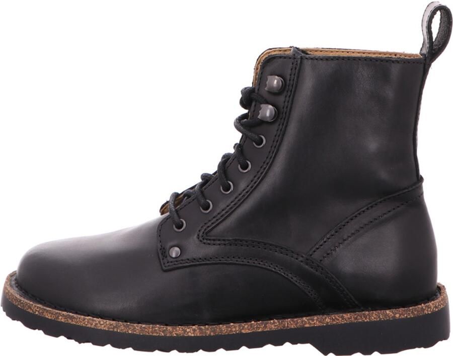 Birkenstock unisex veterschoenen zwart