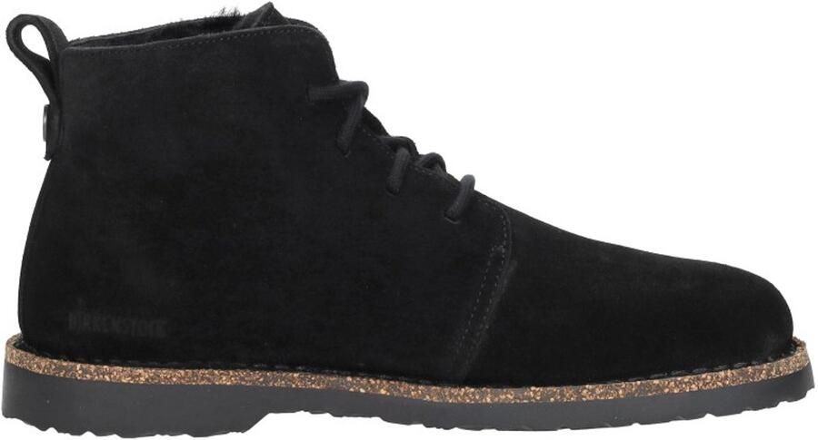 Birkenstock UPPSALA CHUKKA SHEARLING SUEDE Hoge sneakersHoge sneakersVeterbootsDames veterschoenenDames sneakersVrije tijd half-hoogHalf-hoge schoenenHeren veterschoenHeren sneakers Zwart - Foto 2
