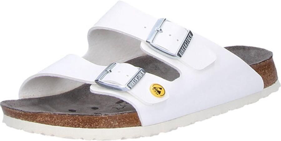 Birkenstock Arizona ESD Birko Flor Sandals Wit