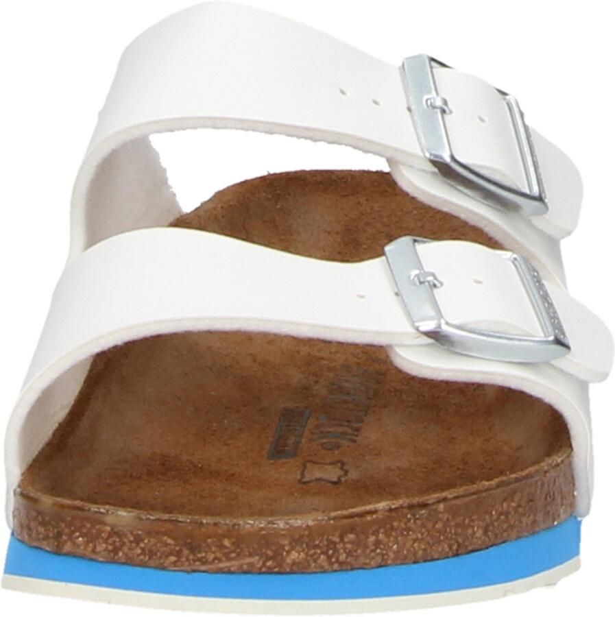 Birkenstock Arizona Super Grip Sliders Wit Heren