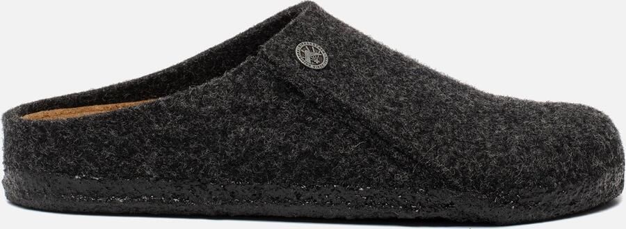 Birkenstock Zermatt Pantoffels Anthracite Narrow fit | Grijs | Wolvilt - Foto 7