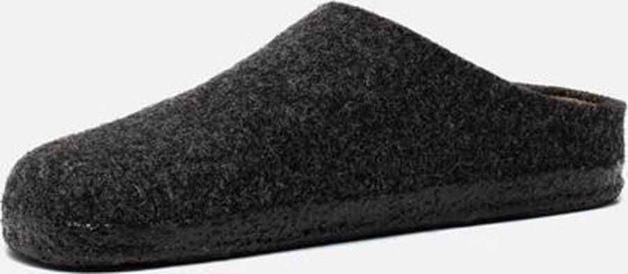 Birkenstock Zermatt Pantoffels Anthracite Narrow fit | Grijs | Wolvilt - Foto 7