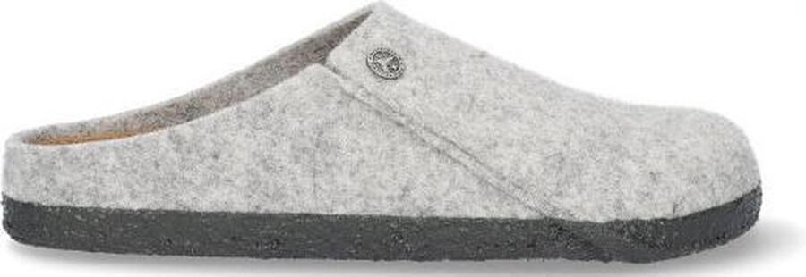 Birkenstock Zermatt narrow Filz Shearling Cozy Home Pantoffels Light Grey - Foto 16